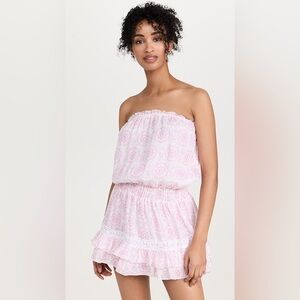 TEMPTATION POSITANO 100% Linen Fernandina Short Dress Size XL NWT